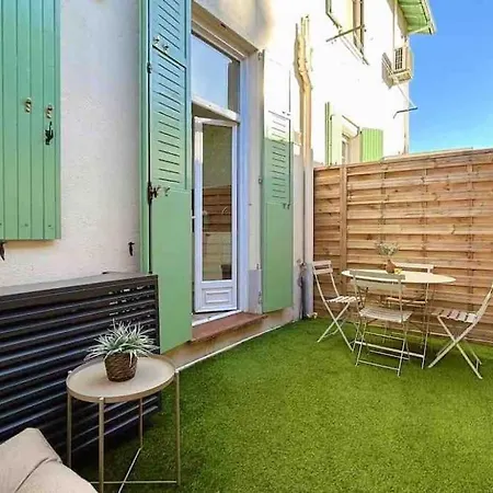 Le Bruna: 4 Prs, Clim, 10 Min Plages Apartament Antibes